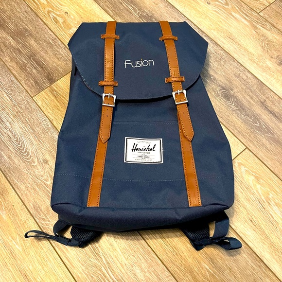 Herschel Supply Company Handbags - Navy Herschel Retreat Backpack for laptop